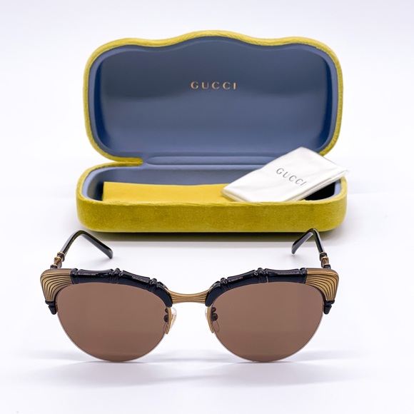 NEW GUCCI GG0661S 001 CAT EYE SUNGLASSES GUCCI GG0661S - Picture 2 of 15